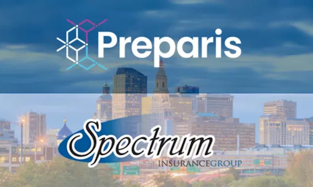 Preparis Partners with Spectrum Insurance Group - Spectrum and Preparis logos